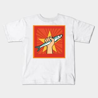 Fish power Kids T-Shirt